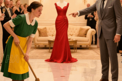 “I’ll marry you if you fit into this dress!” the millionaire m0cked… months later, he was speechless.