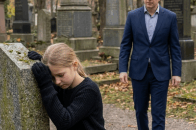 A billionaire discovers a poor girl weeping at his son’s grave — and the truth leaves everyone stunned…