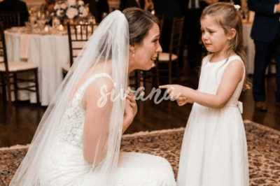 “At my wedding, my 7-year-old daughter suddenly burst into tears and said, ‘Mom, look at Daddy’s arm! I don’t want a new dad!’ — and when I looked, what I saw shocked me to the core.”