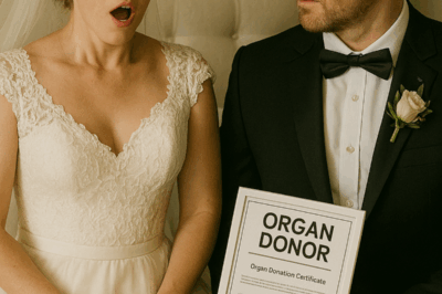 Unexpectedly, in the morning he gave me… an organ donation certificate and said, “I’m not sure how much longer I have left to live.”