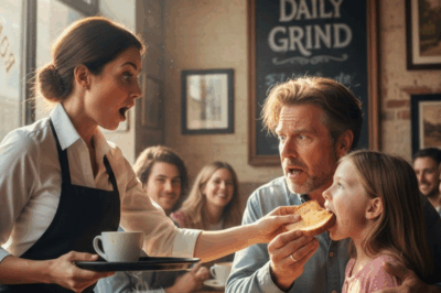 His wife died 5 years ago, a single father took his daughter out for breakfast, when he saw the waitress the child screamed “oh, mom, dad”