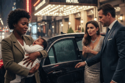 My husband left me at the hospital to go out with a beautiful young girl on the day I gave birth. I took my baby with me and discovered a shocking scene in front of the hotel door