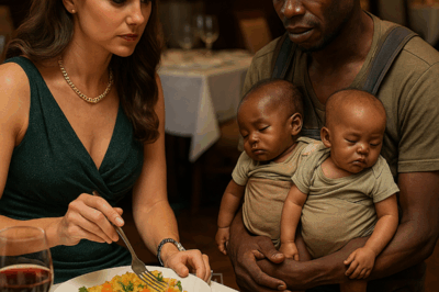 “May I Have Your Leftovers, ma?”—But When the Millionaire Looked Into His Eyes, Everything changed…