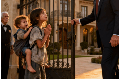 The Little Girl Who Knocked on the Billionaire’s Gate