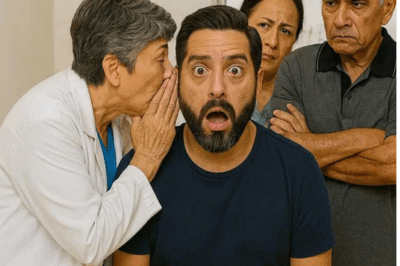 I took my wife to the hospital. She had just entered for a urine test when the doctor leaned into my ear and whispered, “Call the police immediately.”