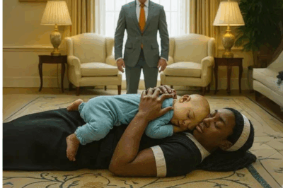 The black maid was sleeping on the floor with the baby — the billionaire saw her… And then something strange occured