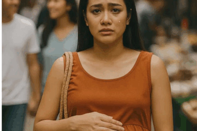 Just as she was about to give birth, my wife went shopping for baby supplies alone and unexpectedly saw me at the market with my lover. She just texted me… and I was instantly paralyzed.