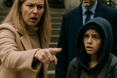 Get Away From Here!’” She Yelled—Until the Homeless Girl Removed Her Hood