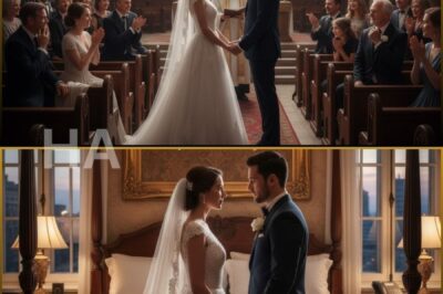 The mute millionaire I married finally spoke the first moment we were alone after the wedding…