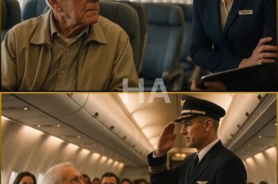 She Ordered the Old Man to Move—9 Minutes Later, the Pilot Stopped the Entire Flight and Saluted Him