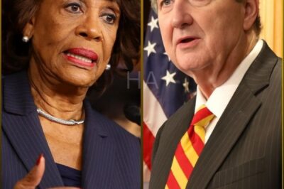 🚨 “Congress Erupts: John Kennedy’s 31-Second Takedown of Maxine Waters Just Ignited a Capitol Firestorm!”