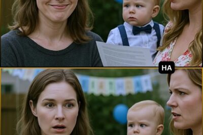 fter my husband’s funeral, I went to my sister’s son’s first birthday party. She announced, «My son is your husband’s child. So as inheritance, I’ll take half of your $800,000 house.» She even showed me his will. I said, «Oh, I see,» and tried to hold back my laughter.