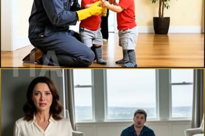 Billionaire’s Twins Were Born Paralyzed And Couldn’t Speak – What She Saw Janitor Do Shocked Her