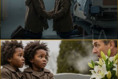 Billionaire Finds Two Homeless Twin Girls At His Wife’s Grave — Their Words Leave Him Shocked
