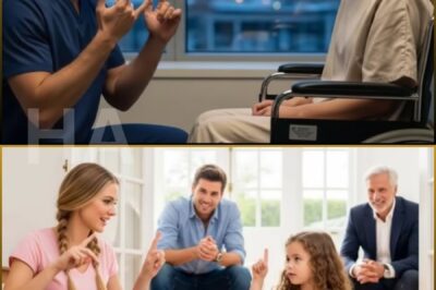 Millionaire’s deaf daughter lost all hope—until a single dad whispered,i”ll help her