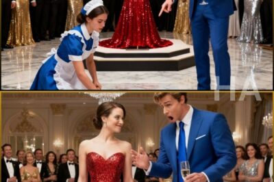 “I’ll marry you if you fit into this dress!” the millionaire mocked months later, then fell silent…