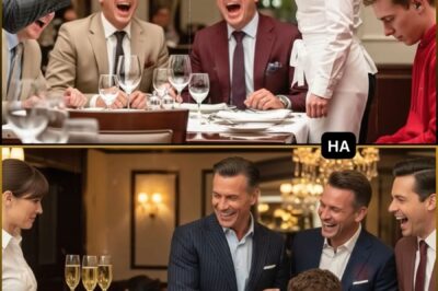 “TALK TO MY DEAF SON!” — MOCKED THE ARROGANT BILLIONAIRE… BUT THE WAITRESS SHUT HIM UP