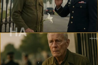 They Blocked the Old Man at a General’s Funeral—Then the 4-Star General Stopped Everything for Him