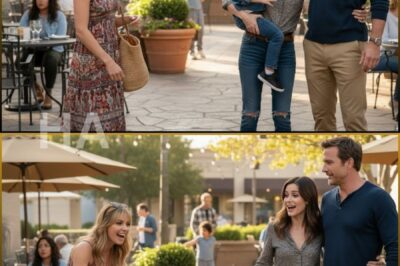 Four years later, he saw the child standing behind me and his face turned pale…. My husband divorced me to marry my own younger sister.