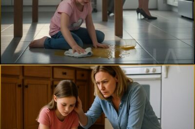 I returned from my trip a day early to find my 9-year-old daughter alone, on her hands and knees, cleaning the kitchen floor because my in-laws thought she “needed discipline.