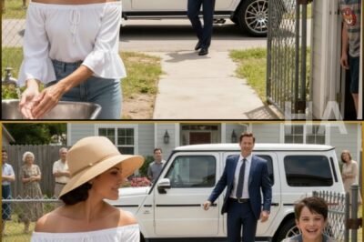 Ten years of raising a child without a father — everyone in the village mocked me, until one day a luxury car stopped in front of my house…