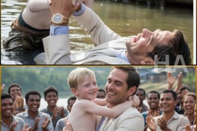 A 12-Year-Old Barefoot Boy Jumped Into the River to Save a Man in an Expensive Suit — Unaware of His True Identity, and What That Man Did Afterwards Would Leave the Whole City Speechless