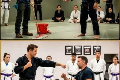 Black Belt Asked Single Dad Janitor To Spar “For Fun” — What Happened Next LEFT Everyone SPEECHLESS