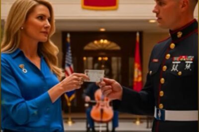 USMC Captain Asked the Woman Her Rank as a Joke — Until “Brigadier General” Stunned the room