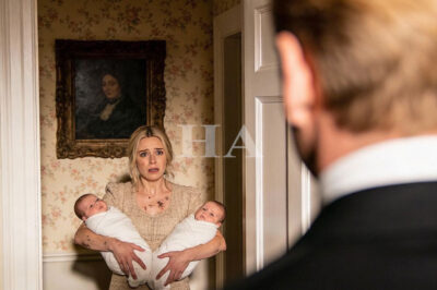 He chose his rich mother over me and our newborn twins. Then one night, he turned on the television and saw something he never expected.