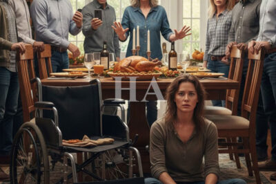 My Sister Shoved Me Out of My Wheelchair at Thanksgiving — Mocking Me for “Faking It,” Until She Realized a Doctor Was Recording Everything