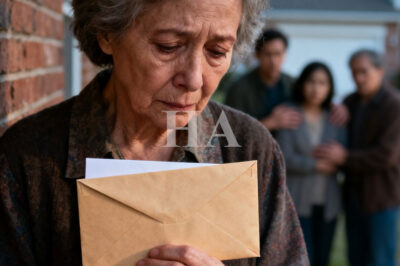 When My Husband D!ed, My Children Inherited His 30-Million-Dollar Empire — Companies, Estates, Apartments, Cars. I Was Left With A Dusty Envelope