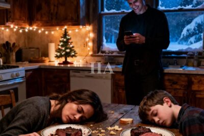 Julian’s voice was still echoing in my skull—It’s done… they’ll both be gone soon—when I finally forced my eyelids to flutter.