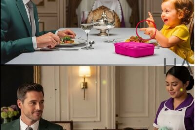 A Deaf Millionaire Dined Alone… Until the Cleaning Lady’s Baby Did the Unthinkable