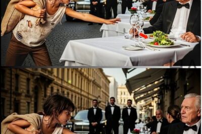 The beggar girl said, “Don’t eat that!” The billionaire wouldn’t have listened unless he saw it for