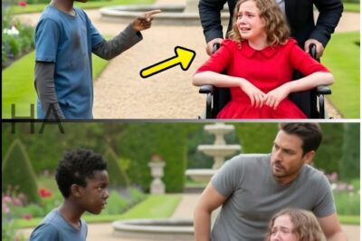 “YOUR FIANCÉE WON’T LET YOUR DAUGHTER WALK.” The Boy’s Words Split the Garden in Two