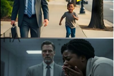 Little black boy Keeps Following Millionaire – When He Realizes Why, He Breaks Into Tears!
