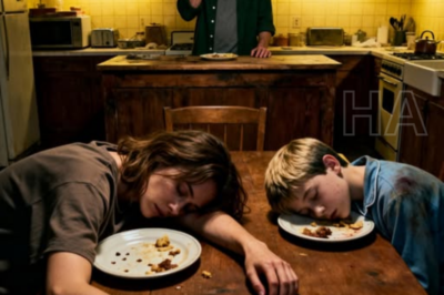 My husband cooked dinner, and right after my son and I ate, we collapsed. Pretending to be unconscious, I heard him on the phone saying, “It’s done… they’ll both be gone soon.” After he left the room, I whispered to my son, “Don’t move yet…” What happened next was beyond anything I could have imagined…