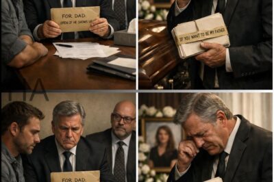 My Father-in-Law Had No Contact With My Wife for Five Years Because She Married Me Instead of the Person He Chose. He Barged Into Her Funeral and Said I Had No Right to Mourn, and Demanded We Settle Her Finances Before We Proceeded. But When I Handed Him…