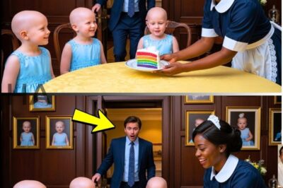 THE BILLIONAIRE’S TRIPLETS WERE DYING — UNTIL THE NEW MAID DID THE UNTHINKABLE