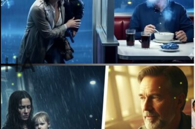 Single Dad Thought He’d Eat Alone — Until a Mother Said, “My Son’s Hungry, Can We Stay a While?”