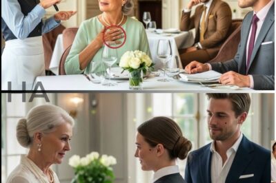 Shy Waitress Signed to Billionaire’s Deaf Mother — His Reaction Left Everyone in Tears