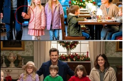 A Millionaire CEO Takes His Twin Girls to Christmas Dinner—Sees a Single Mom With Triplets and Does the Unthinkable
