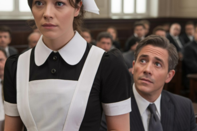 “I’ll Defend Him!” — The Courtroom Fell Silent When a Housekeeper Spoke Up