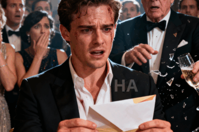 At my dad’s retirement party, he gave my brother the 120-million-dollar business, the mansion, and even the private jet. Then he turned to me and said, “You’re getting nothing. You never should’ve been born. I wish you had died as a baby.” The whole room erupted in laughter. Ashamed, I started to leave—until the lawyer quietly handed me a sealed envelope. And the very first lines inside made my father go rigid and drop his drink