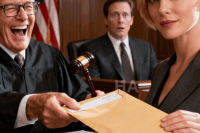 At the divorce hearing, he slouched back in his seat and boasted to the whole room, “Finally, I get to live off her money.” Everyone laughed along with him. I just smiled, handed the judge an envelope, and murmured, “Please look at the date next to his signature.” Seconds later, the judge started laughing so hard he nearly dropped his gavel. My husband stared at him, his face draining of color…