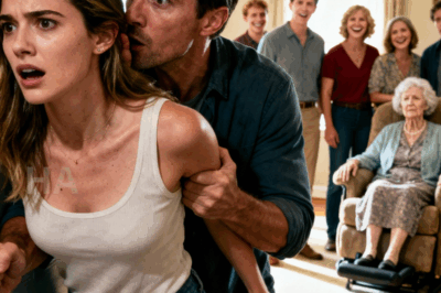 During my grandmother’s 85th birthday celebration, my husband suddenly leaned in and whispered, “Get your bag. We’re leaving. Don’t ask, don’t act weird.” I thought he was being dramatic… until we got in the car, he locked the doors, and his voice trembled: “There’s something really, really wrong in that house.” Ten minutes later, I called the police—and what they found sent my whole family into chaos.