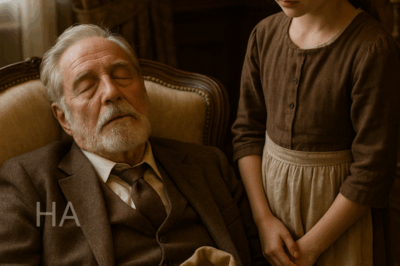 A rich man pretended to be asleep with gold to test the poor maid’s daughter — but what the girl did shocked him!