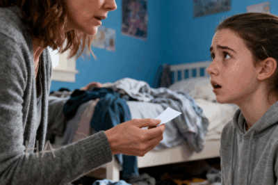 During dinner, my daughter quietly slipped a folded note in front of me. “Pretend You’re Sick And Get Out Of Here,” it read. I didn’t understand — but something in her eyes made me trust her. So I followed her instructions and walked out. Ten minutes later… I finally realized why she warned me.