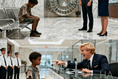 Black Kid in Worn-Out Shoes Went to Bank to Check Account — Manager Laughed Until He Saw the Balance