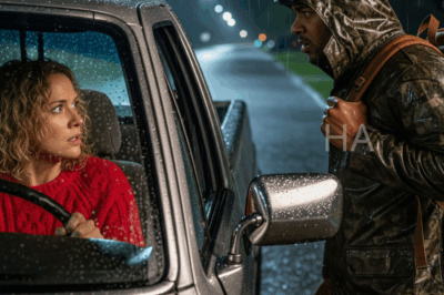 “She Stopped to Help a Stranger in the Rain—The Next Day, Soldiers Knocked on Her Door and Changed Her Life Forever….”